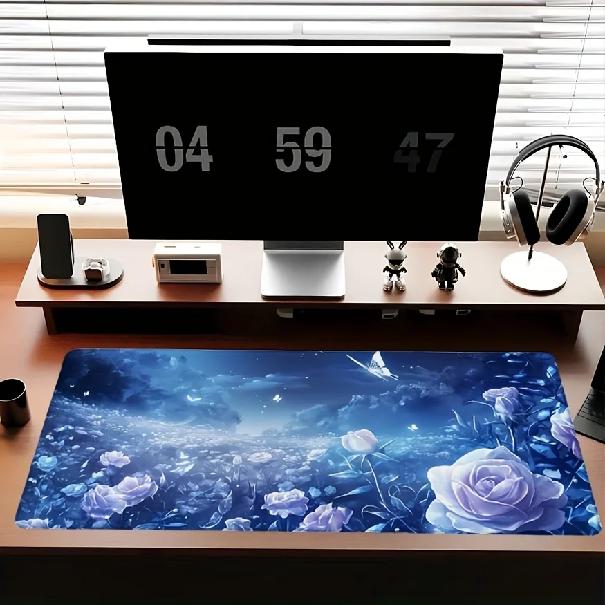 

Starry Sky Rose Pattern, Multi functional and Practical Design, Suitable for Gaming, Office, and Travel