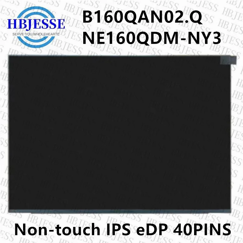 Original B160QAN02.Q or NE160QDM-NY3 MNG007DA1-6 2.5K 165Hz for Asus ROG Zephyrus M16 GU603H GU603 laptop LCD screen Non-touch