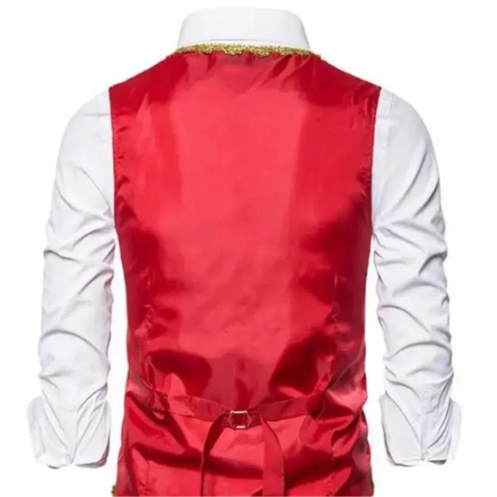 Man Palace Ballet Jacket For Performan Dance Costumes, Men White Or Black Ballet Top Vest V Neck