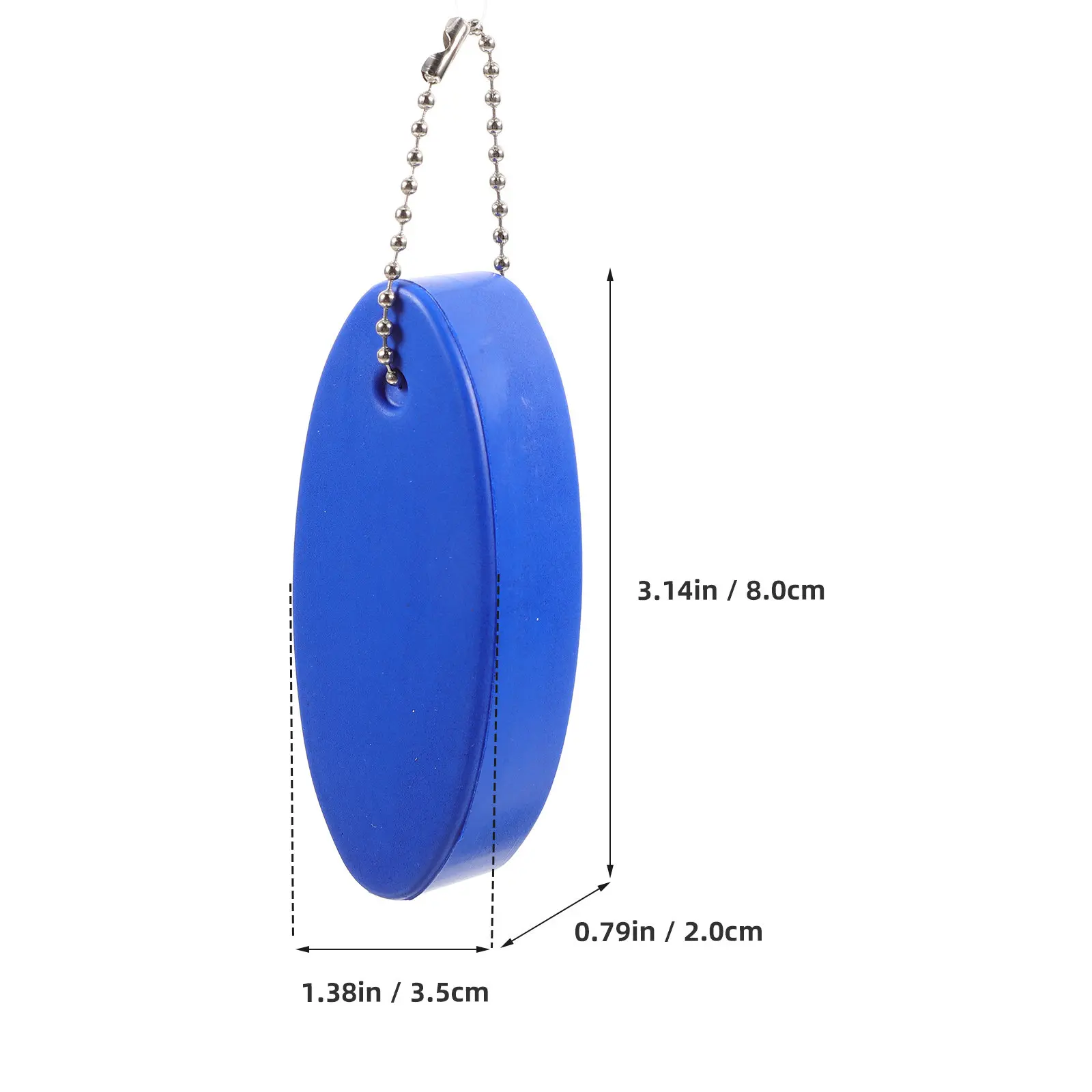 10Pcs Water Buoyant Key Chain Floating Boat Keychain for Fishing Surfing Rafting Kayaking Sailing Outdoor Water