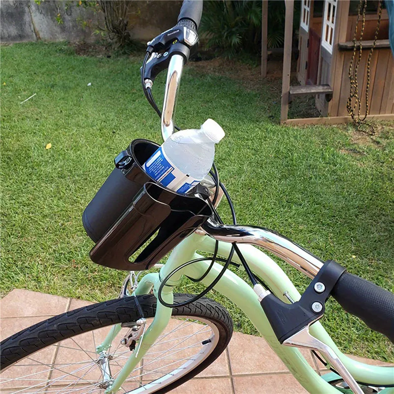 2 in 1 Bicycle Cup Holder Mobile Phone Rack Universal Water Bottle Holder Fit/Car/Tricycles/Bicycles Kettle Holder Accessories