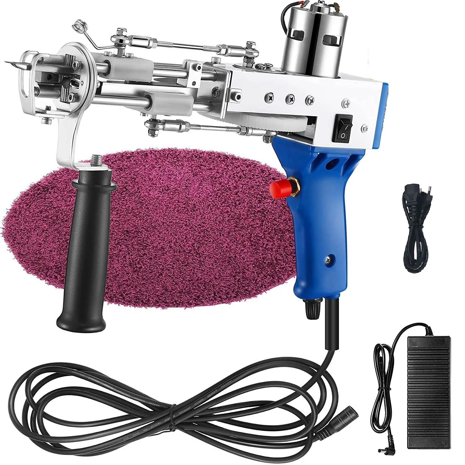 Electric Carpet Tufting Gun Carpet Tufting Machines Carpet Weaving Flocking Machines Upgrade 2 In 1 Tufting Gun