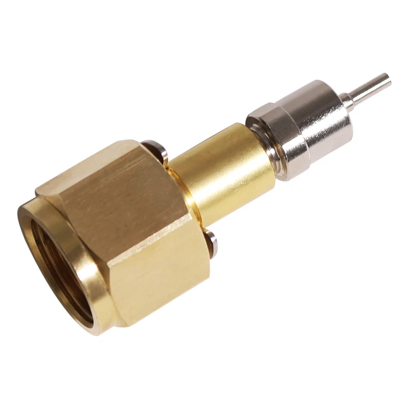 High Pressure CO2 Cartridge Adapter Gas Nozzle Refill Tank Adaptor Cylinder Filling Charging Accessories Outdoor Inflation
