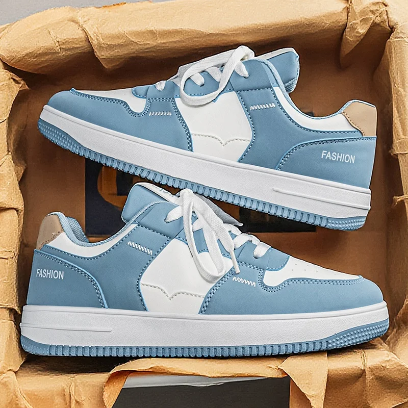 Men's Shoes Fashion Casual Sneakers Comfortable Non-Slip Breathable Outdoor Walking Skate Shoes