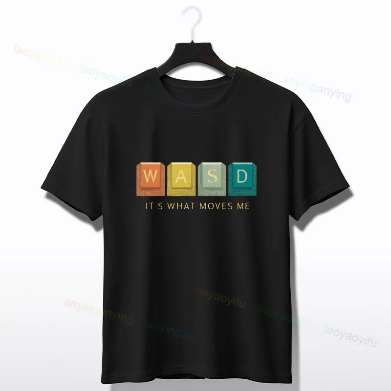 T-Shirt manches courtes col rond, Streetwear humoristique, en pur coton, à la mode, pour garder le déplacement et ne donne jamais, vêtements toutes saisons