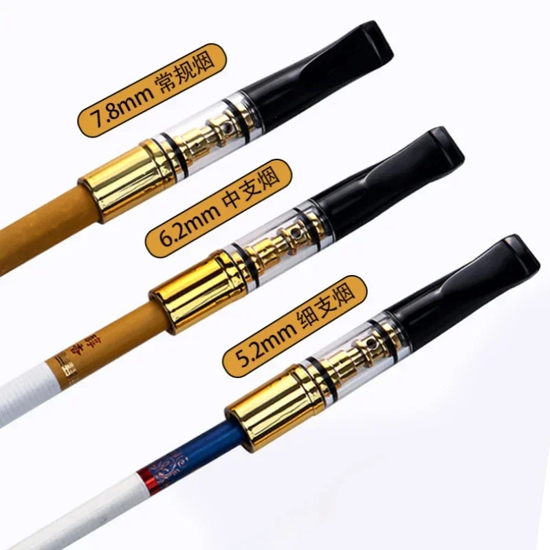 5pcs/Set  Dual Use Filtration Smoke Filter Cigarette Holder Microfilter Portable Cleaning Reusable Tar Mouthpiece - view 6
