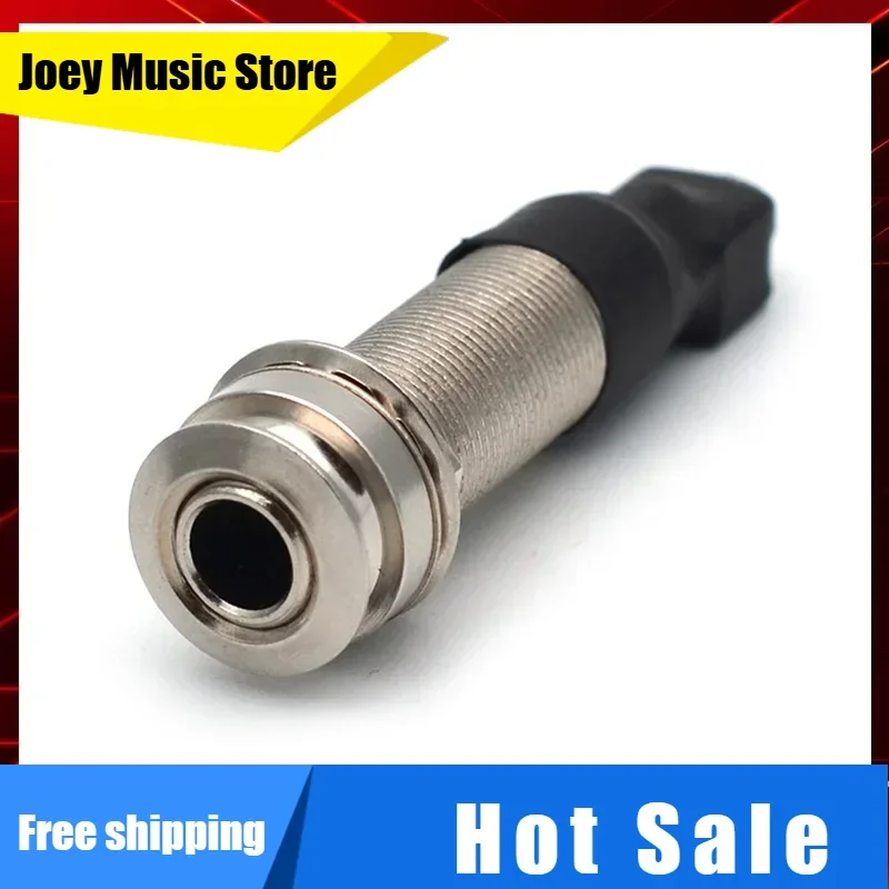 Passive Guitar EQ Piezo Pickup Under Saddle Output End Pin Jack Silver