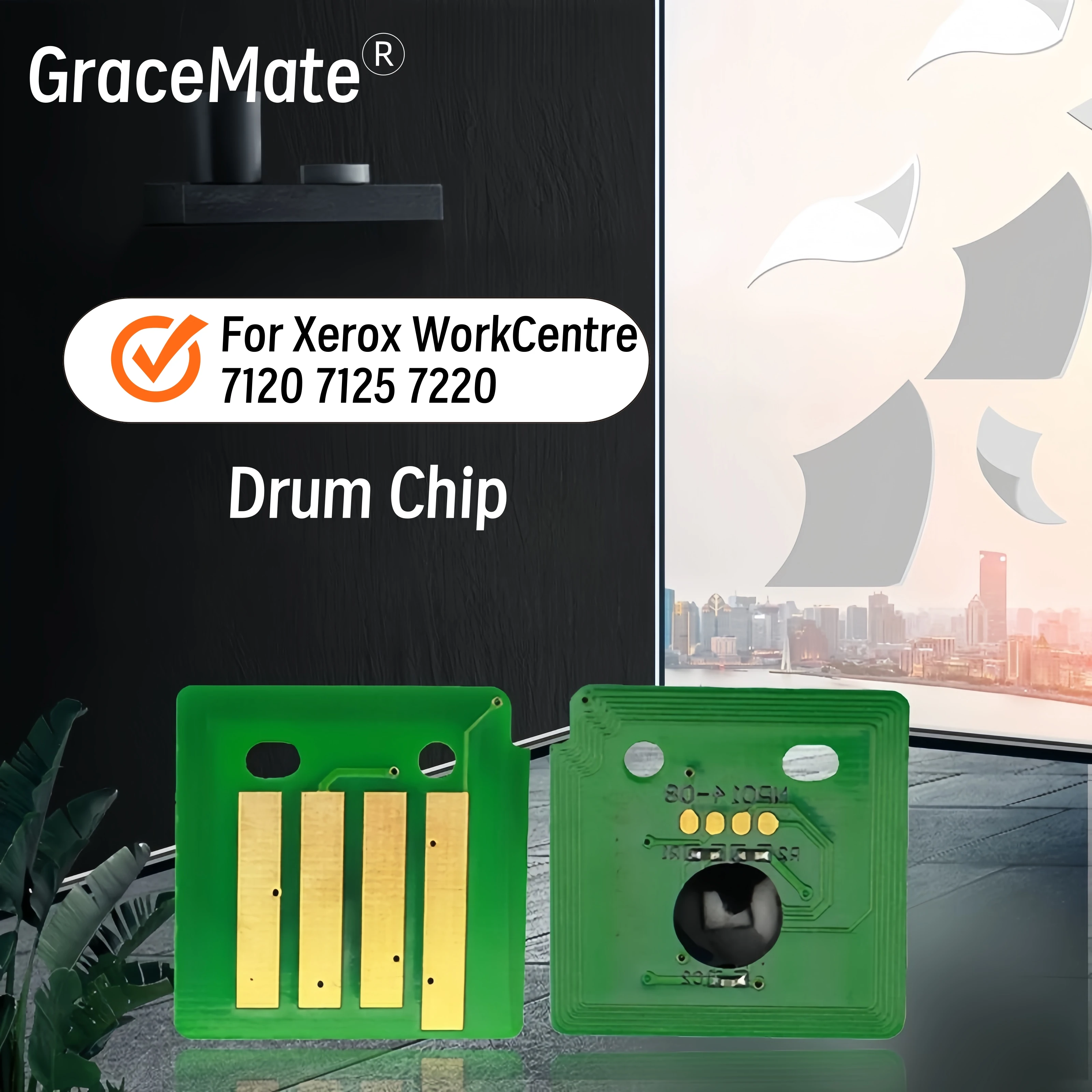 013R00657 013R00660 013R00659 013R00658 Chip WorkCentre 7120 7125 7220 7225 Chip de reinicio de tambor para unidad de tambor de impresora Xerox
