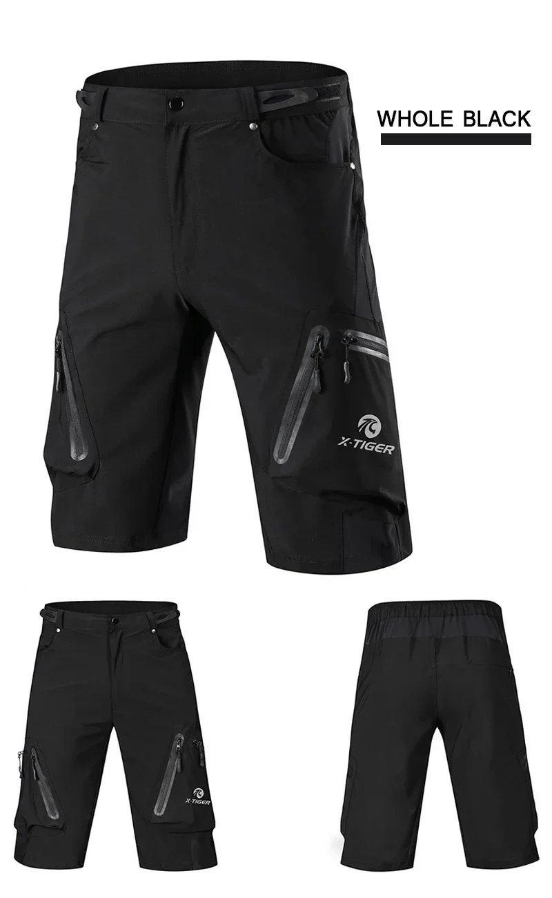 X-TIGER Mountainbike-Shorts Herren Sommer MTB Fahrradshorts Outdoor-Klettershorts Multitaschen-Mountainbike-Arbeitsshorts – Detail 13
