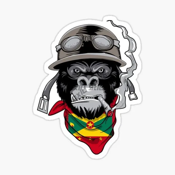 

GRENADA National Flag and Emblem Sticker Car Van Bicycle Truck Wall Window Fridge Vinyl Self-adhesive Decal