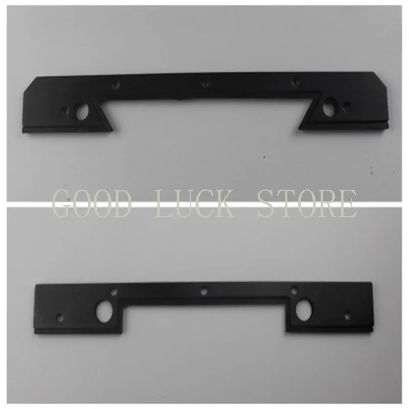 2PCS CNC Milling Machine Parts- Saddle Knee Wiper Plate (Set) Steel Rubber 346mm or 382mm