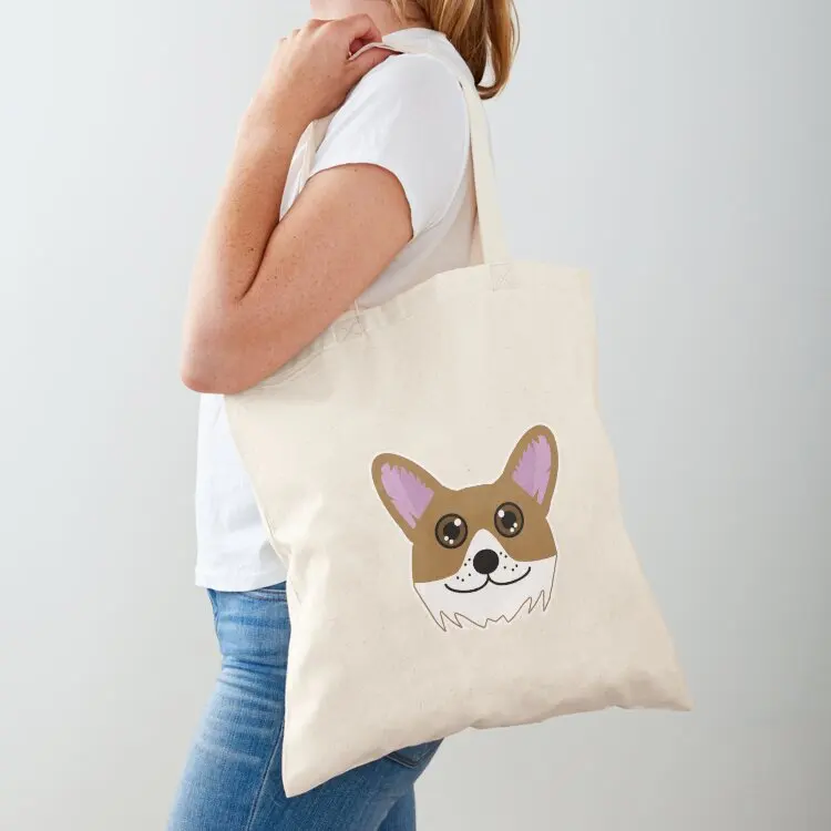 

Corgi Dog Tote Bag personalized tote tote bag canvas Women's handbag Candy bags