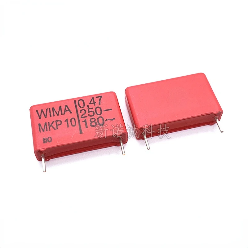 2pcs/20pcs Germany WIMA Film Capacitor 250V 474 0.47UF 250V 470nF 474J 5% MKP10 Pitch 22.5mm