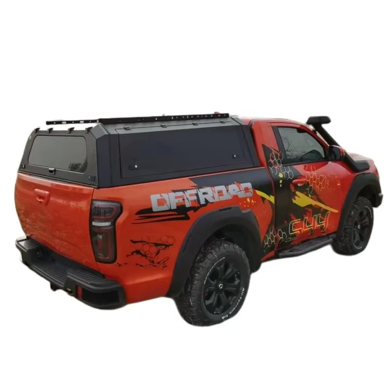 

Pickup Canopy Topper Aluminum Pickup No Drill Installation Truck Canopy Truck Canopy for Great Wall Truck