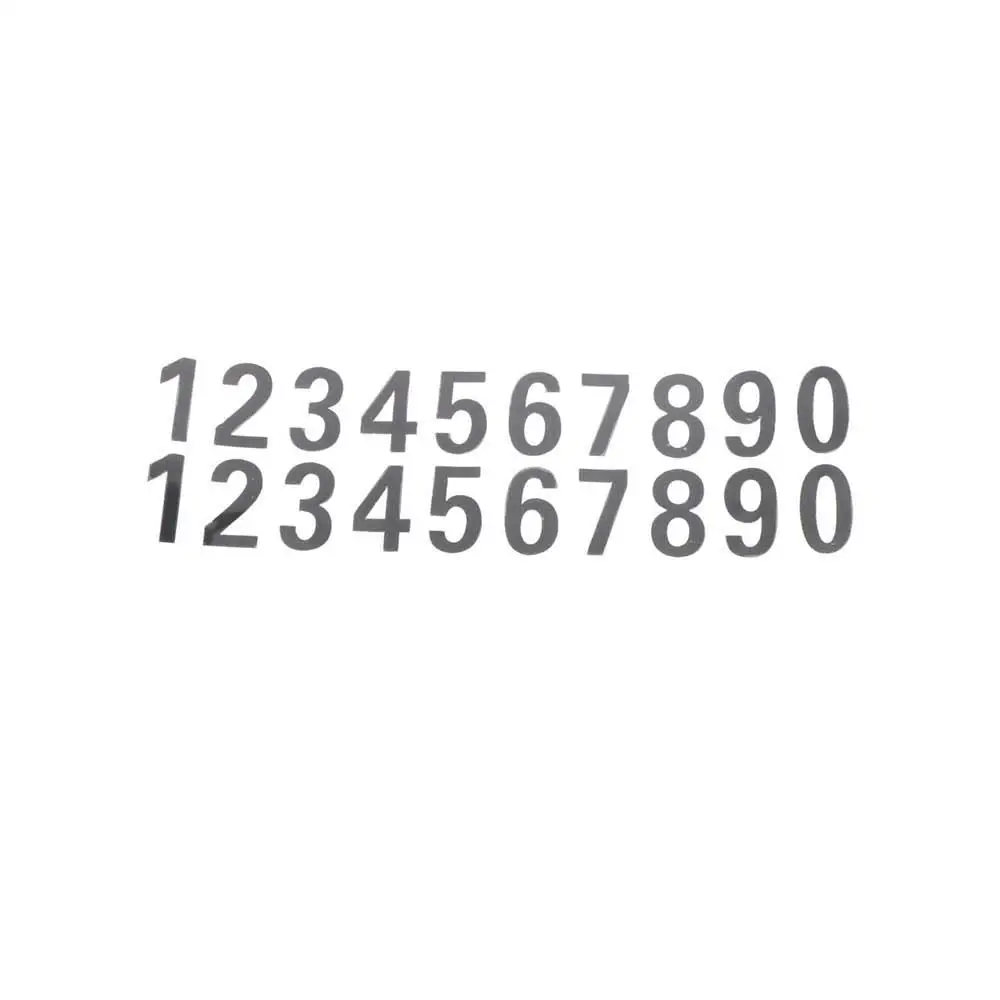 

Reflective Self-adhesive Waterproof Scrapbooking Supplies Number Sticker Address Numbers Mailbox Sticker Mailbox Decal