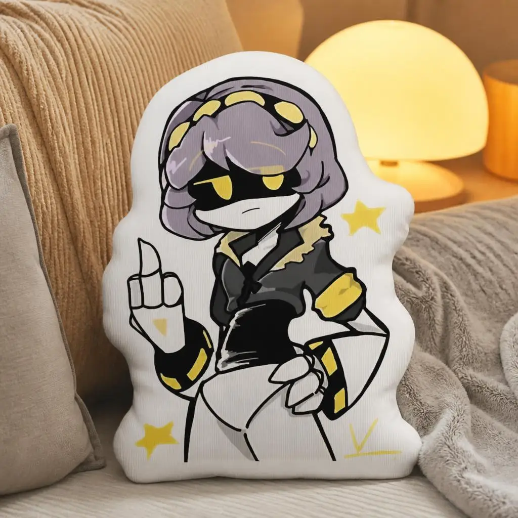 Murders Drones Cyn Plush Pillow Cushion Irregular Stuffed Throw Pillow Home Decor Gift Sofa Bed Couch