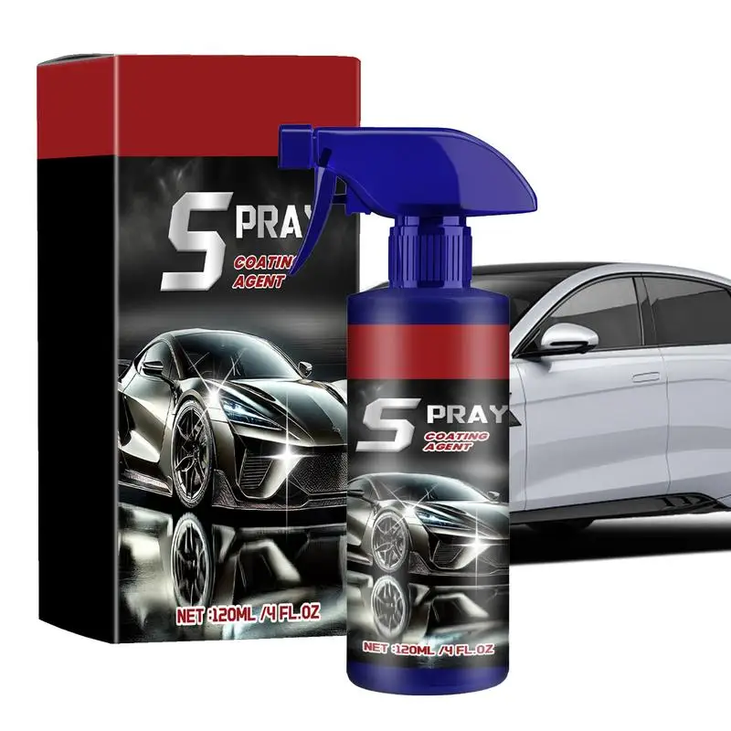 

Car Coating Agent Car Coating Polishing Spray Quick Effect Coating Agent 120ml Quickly Coat Car Scratch Polish Spray Waterless