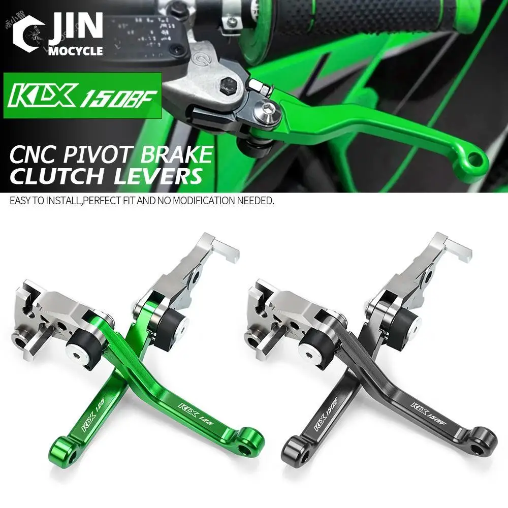 

For Kawasaki VERSYS-X300 X250 2017 KLX 150BF 2016 Motocross Foldable Pivot DirtBike CNC Brake Clutch Levers Handle Brakes Leverd