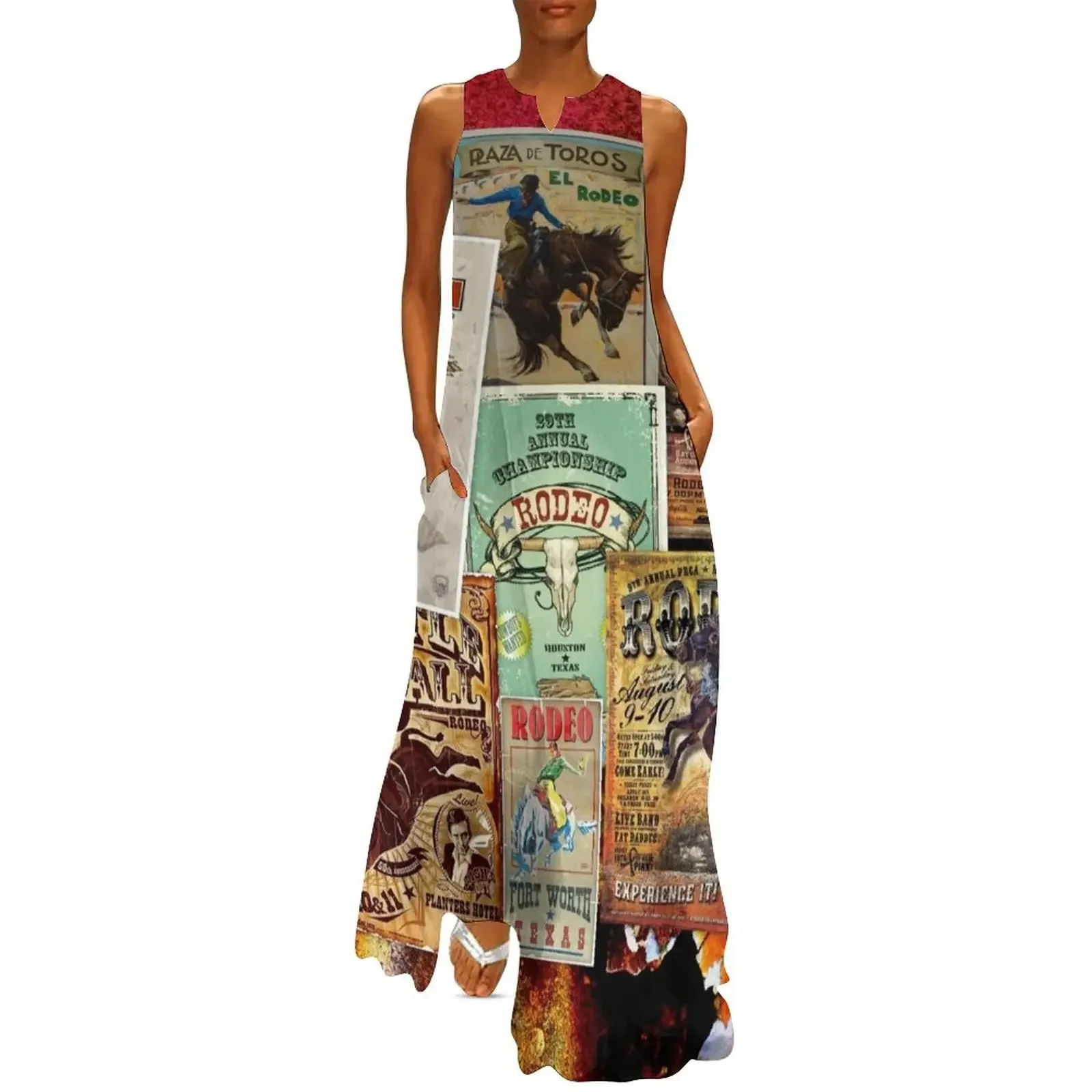 

RODEO USA Long Dress luxury dress Women long dress chic and elegant evening