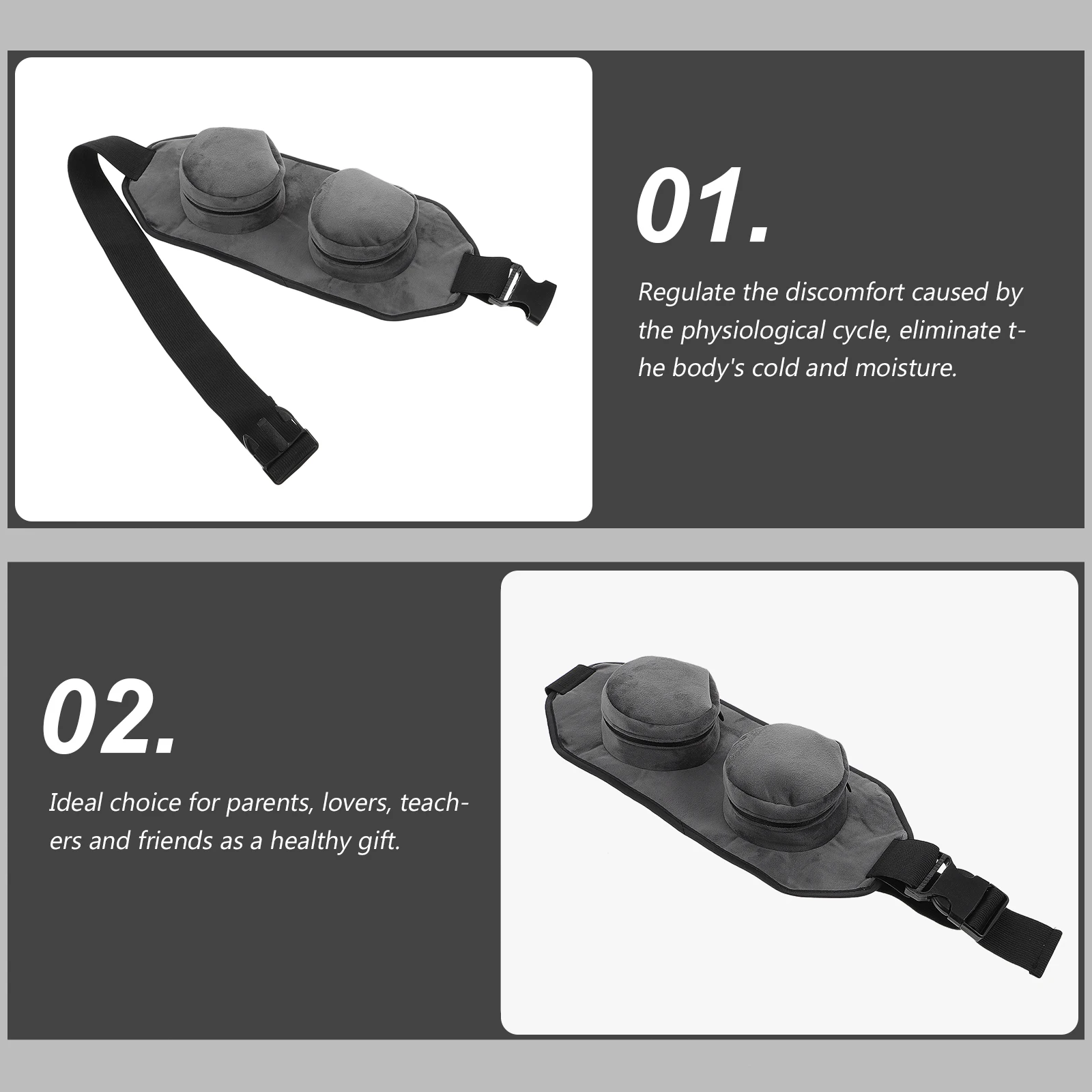 

Protable and Double Moxa Bag Moxibustion Treatment Therapy Box for Waist Neck Knee Arthritis Pain Relieve Without Copper Box(