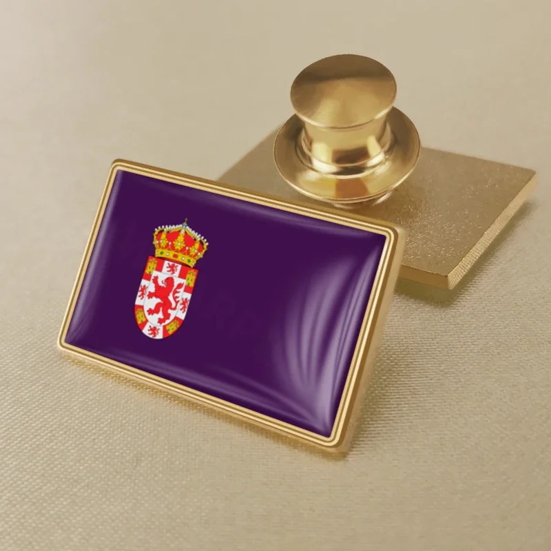 Escudo de armas de Cordoba Córdoba Bandera Provincia de España Bandera Alfileres de solapa Broches Insignias