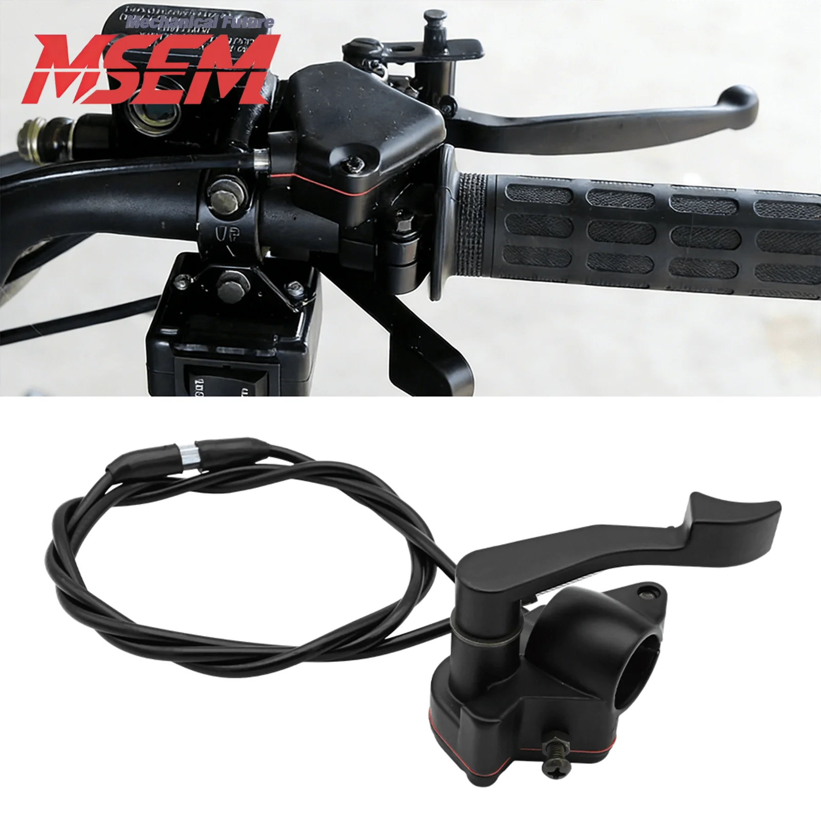 Thumb Throttle Cable Accelerator Control Assembly  For TaoTao ATV Quad Kart Dirt Bike 125cc 150cc 200cc 250cc 300cc Motorcycle