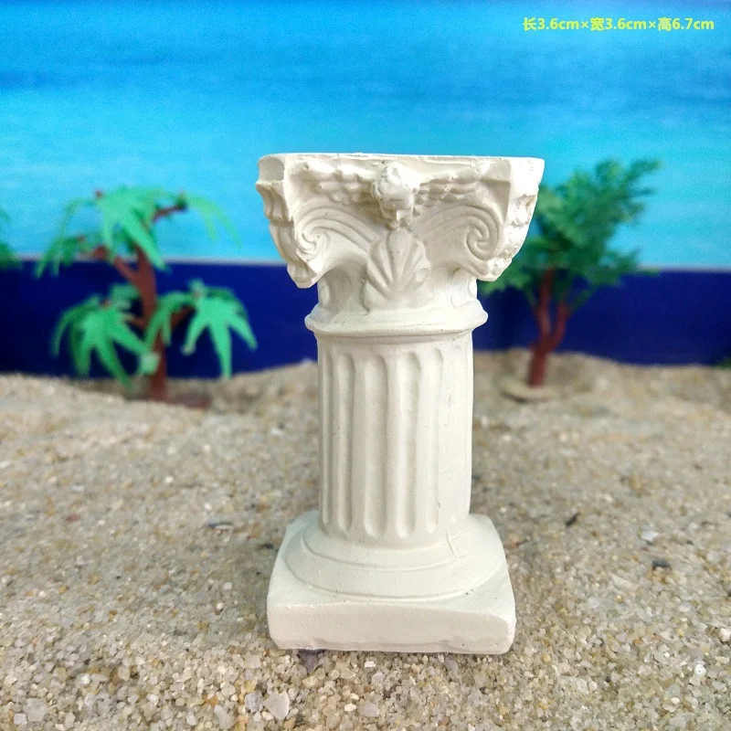 Roman Columns Micro Landscape Decoration Ancient Scene Decoration Greek Architectural Ornaments