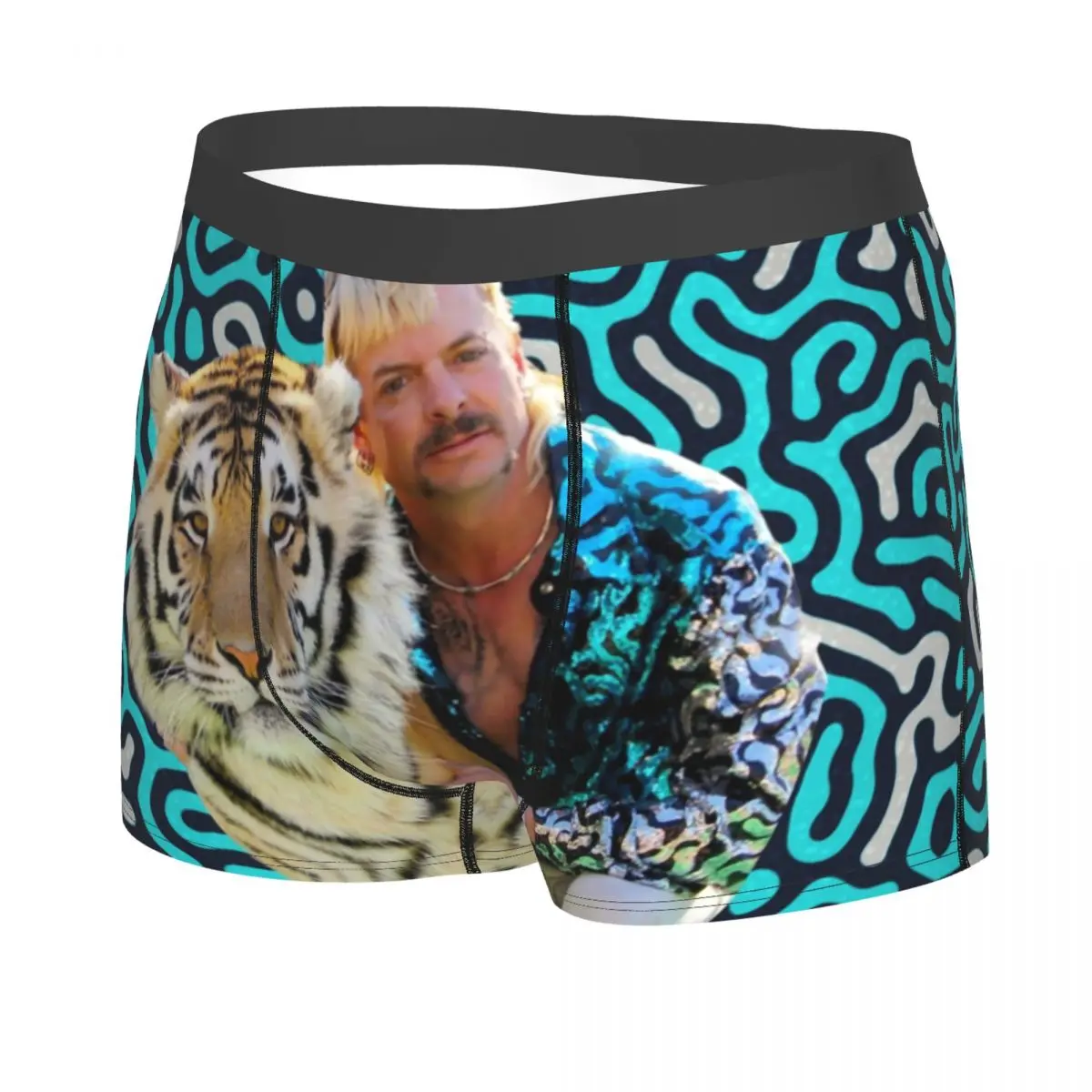 Joe Exotic Tiger King Underwear Men Sexy Print Custom Anima Lover Boxer Shorts Panties Briefs Breathbale Underpants