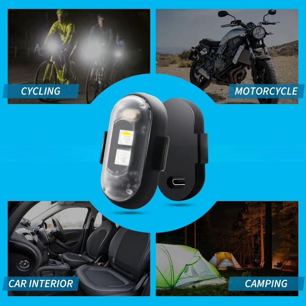 Motorcycle Strobe Light, APP C - Drone Led Light review and price
