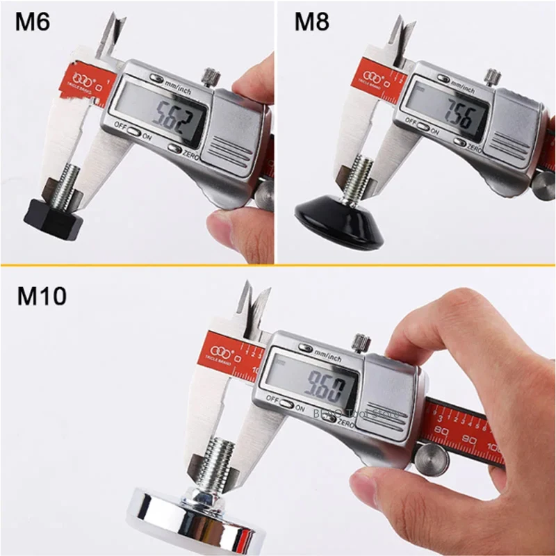 M6 M8 المضادة للانزلاق قابل للتعديل القدم الأثاث طاولة أثاث كرسي أريكة الساق قدم التسوية وسادة المسمار