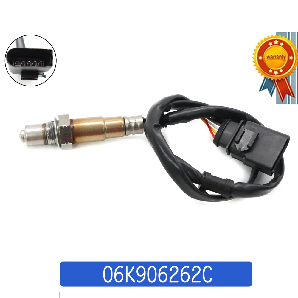 06K906262C Air Fuel Ratio Sensor Lambda O2 Oxygen Sensor for Volkswagen Golf Polo Audi A1 A3 TT Seat Leon 1.8L Upstream