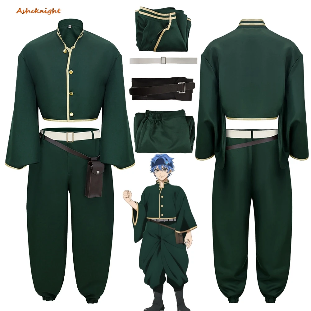 

Аниме Account of Dead Souji Enishiro Топ Брюки Пояс Мужская Одежда Вечеринка Маскировка Ролевая Игра Костюм Хэллоуина Карнавальные Наряды Костюм