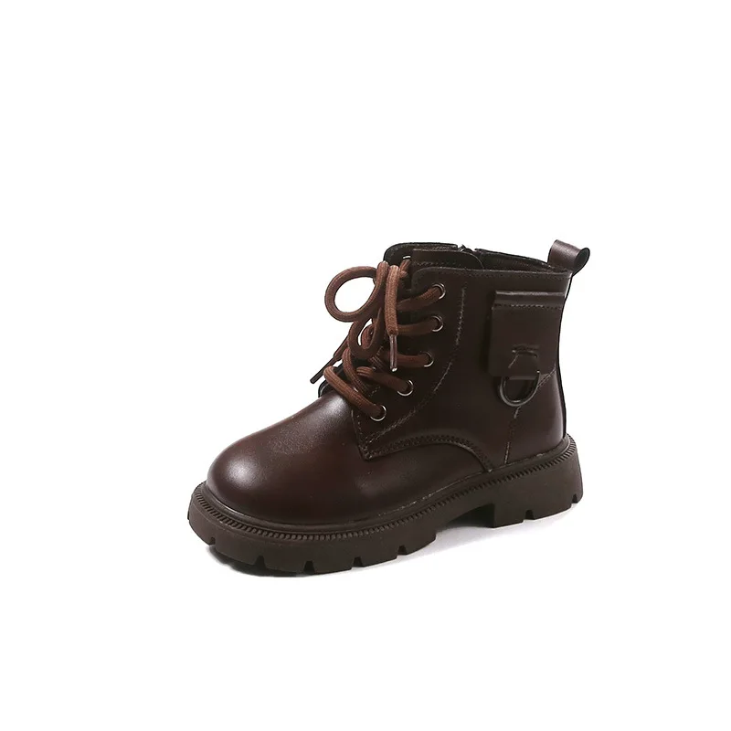 Kids Boots Autumn Winter Toddler Girls Fashion Chelsea Middle Calf Boots Children Boys Shoes Classic Non slip Platform Soft Sole