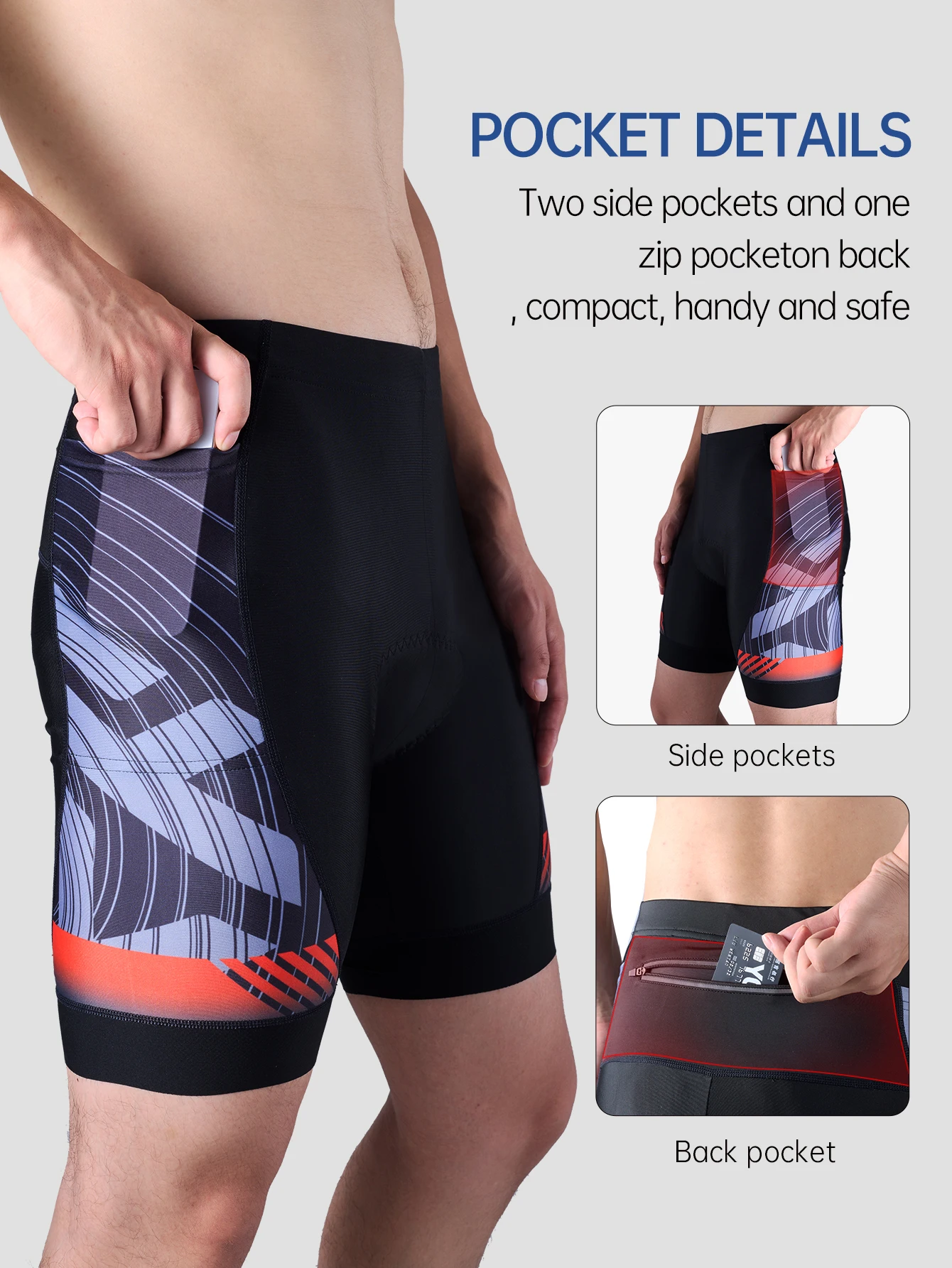 

Quick Dry Cycling Shorts Men Outdoor Sports Mountain Bike Tights