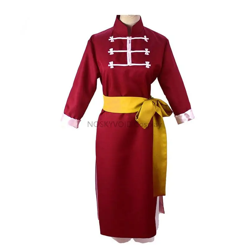 Gintama Kagura Cosplay Costume Anime Leader Kagura Wigs Headwear Comic-con And Halloween Cosplayer Role-playing