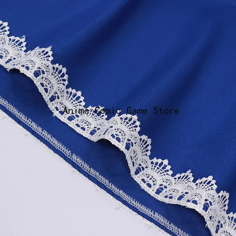 Em estoque XS-XL alice madness retorna cosplay colar peruca meias jogo alice vestido de empregada doméstica roupas de festa de halloween para mulher