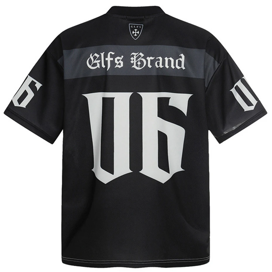 

Patchwork Gothic Men's T Shirts Oversized Streetwear Harajuku Hip Hop Casual Tee Tops Tshirts Loose