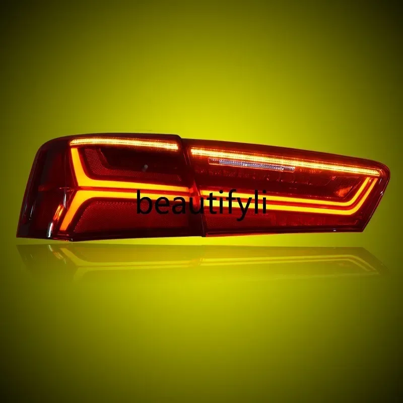 

lt6351 A6L tail light assembly modified LED running water turn signal LED rear tail light assembly