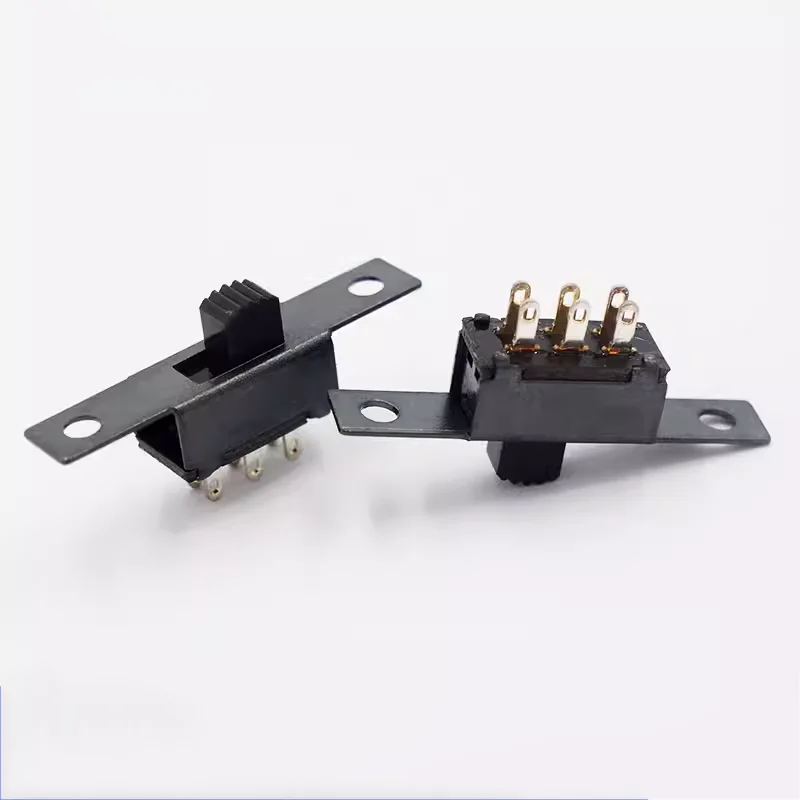 SS-22F33 Toggle switch 6-pin two-speed power switch Push the switch handle length 5mm toy electrical switch