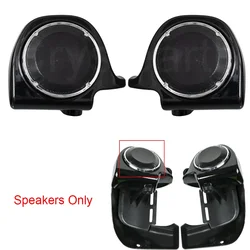 Motorcycle Lower Vented Leg Fairing 6.5'' Speakers For Harley Touring Road King Electra Street Glide 88-13 2009 2010 2011 2012