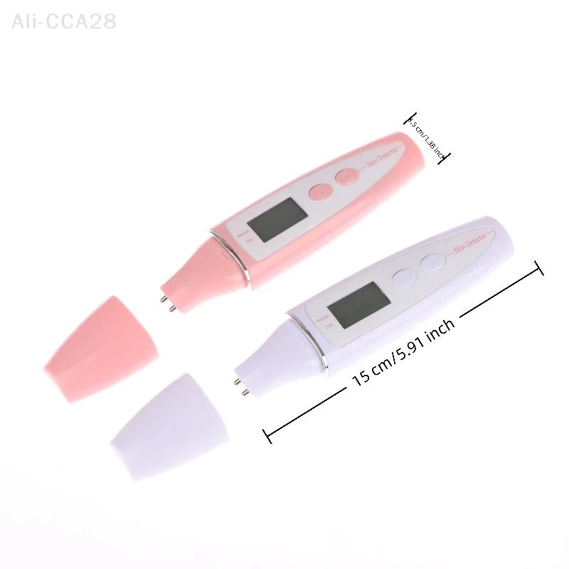 Vochttest Pen Huidverzorging Tester Gereedschap Gezichtsvochtigeranalysator Hydratatiemonitor Waterdicht LED-display