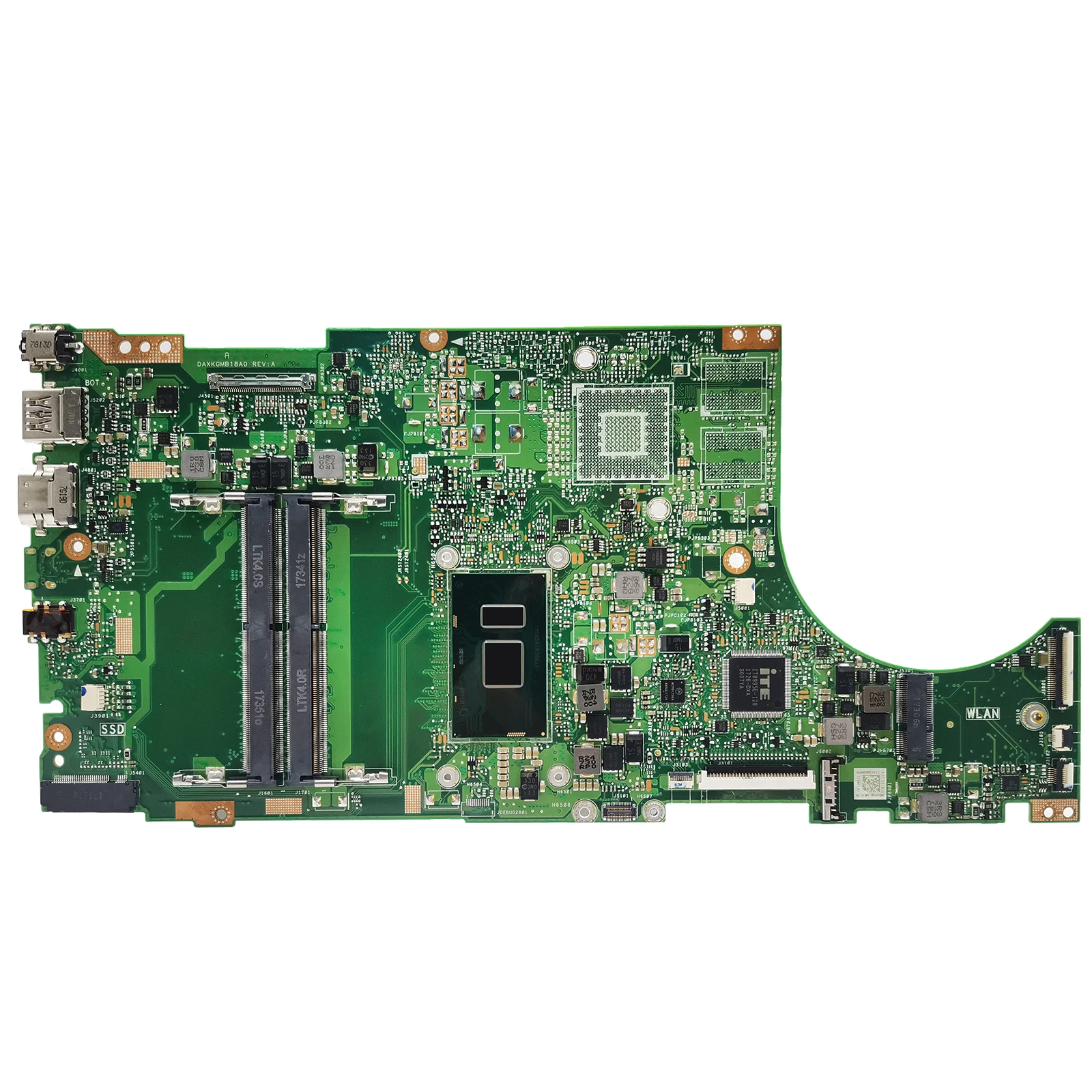 X510UN Mainboard For ASUS X510UQ X510UA X510UNR X510UF F510U VM510UA X510UR S510UN S5100U Laptop Motherboard CPU I3 I5 I7 7/8th