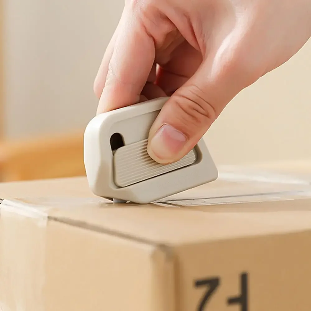 التلقائي قابل للسحب صندوق القاطع شفرة السيراميك المغناطيسي السلامة المحمولة افتتاح أداة حزمة فتاحة صندوق للاستخدام اليومي