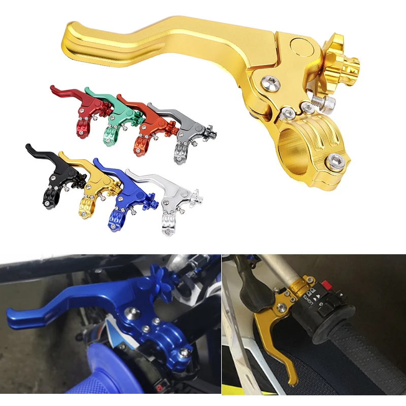 Universal Motorcycle CNC Aluminum Short Stunt Clutch Lever For KTM Honda Suzuki Yamaha Kawasaki Mt03 CBR Motocross Pit Dirt Bike