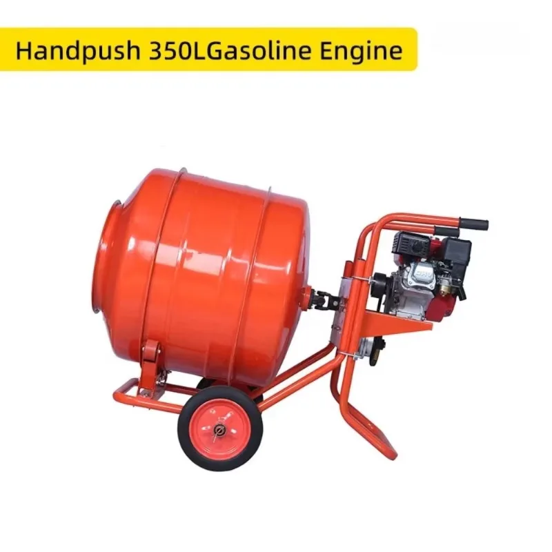 Portable Concrete Mixer Machine Mini Small     Mobile Concrete Mixer 350L Concrete Mixing Truck Price