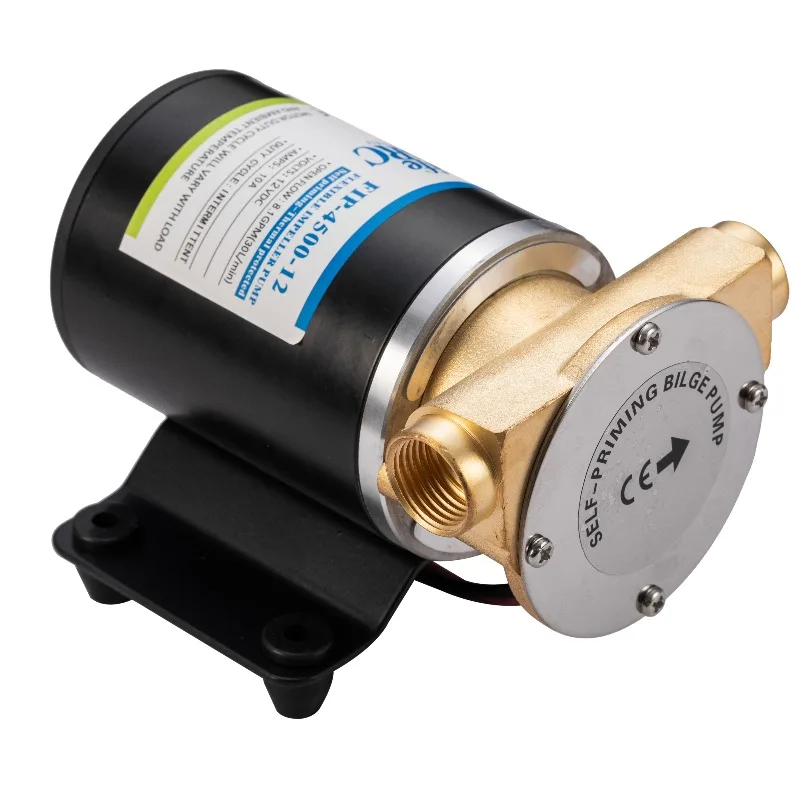 

LifeSRC Marine Water Puppy Bilge/Sump Flexible Impeller Pump 8.0 GPM, 12-Volt, 10-Amp CE Approved, 1/2" NPT Ports