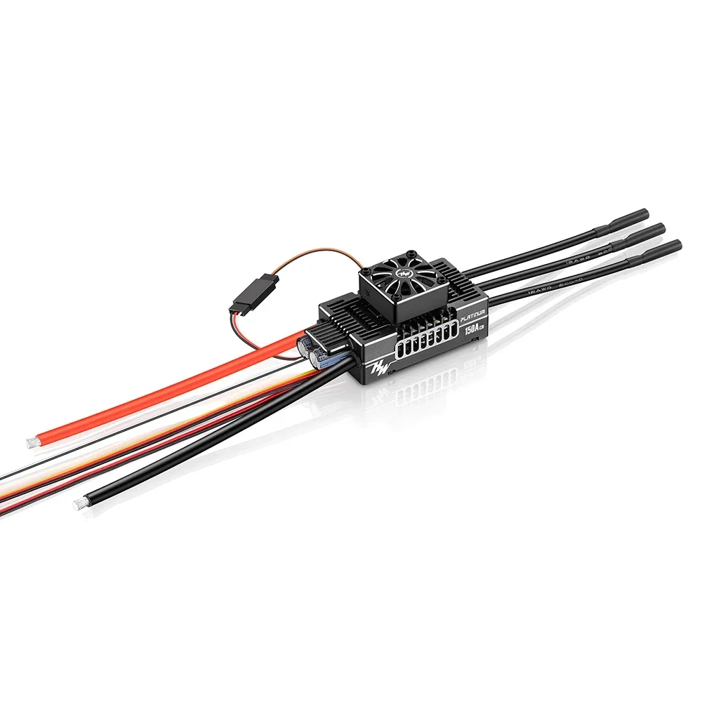 HOBBYWING Platinum 150A V5.1 3-8S LiPo Brushless ESC for RC Remote Control Model Aircraft Fixed-wing Helicopter