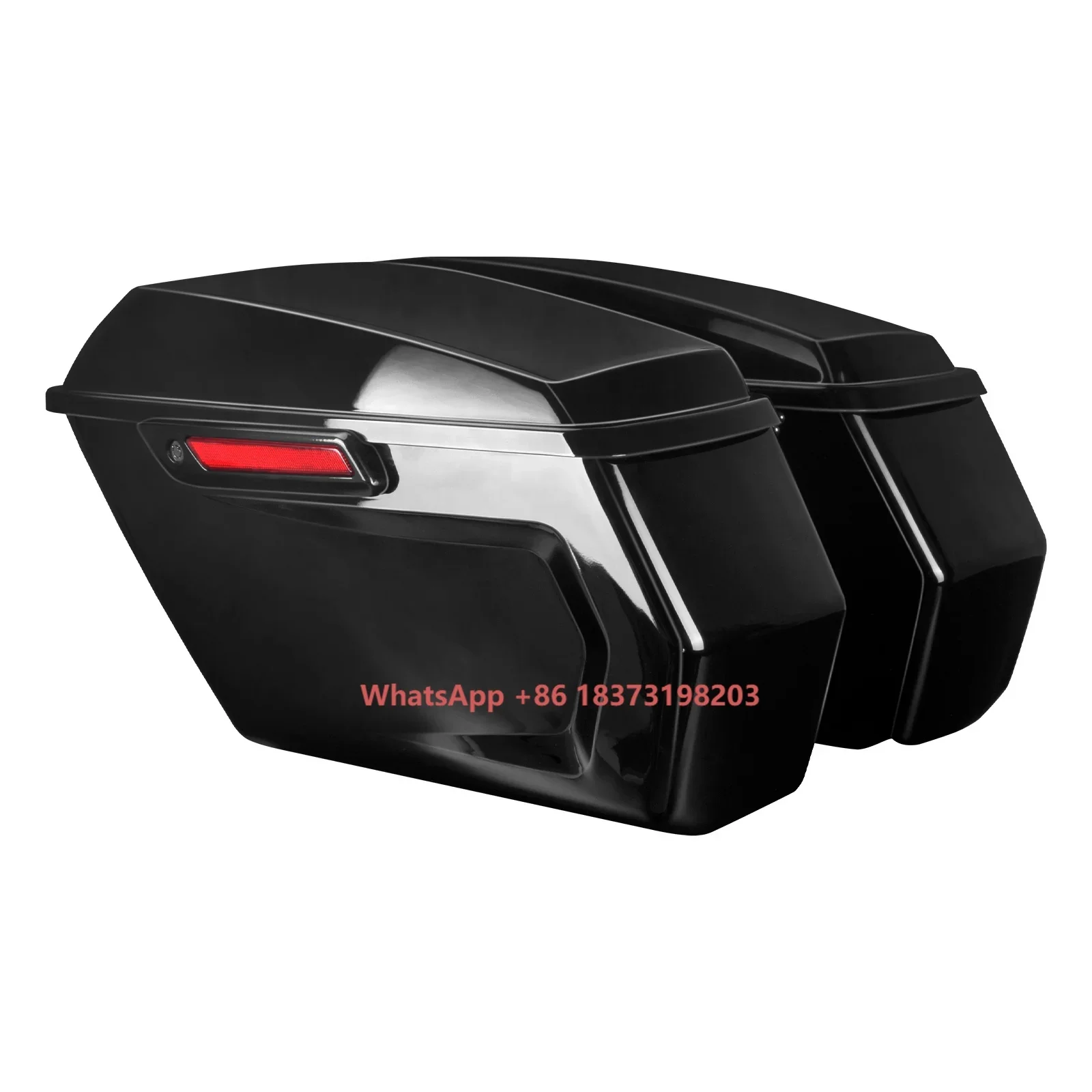 

Motorcycle Side Saddlebags Trunk Luggage Hard Bags for Harley Touring Road King FLHR Street Electra Glide FLHT FLHX FLHTK 09-23
