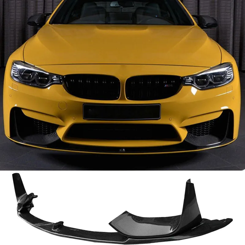 

For 2013 and later BMW M4F82 MP front lip front spoiler, wrap corners