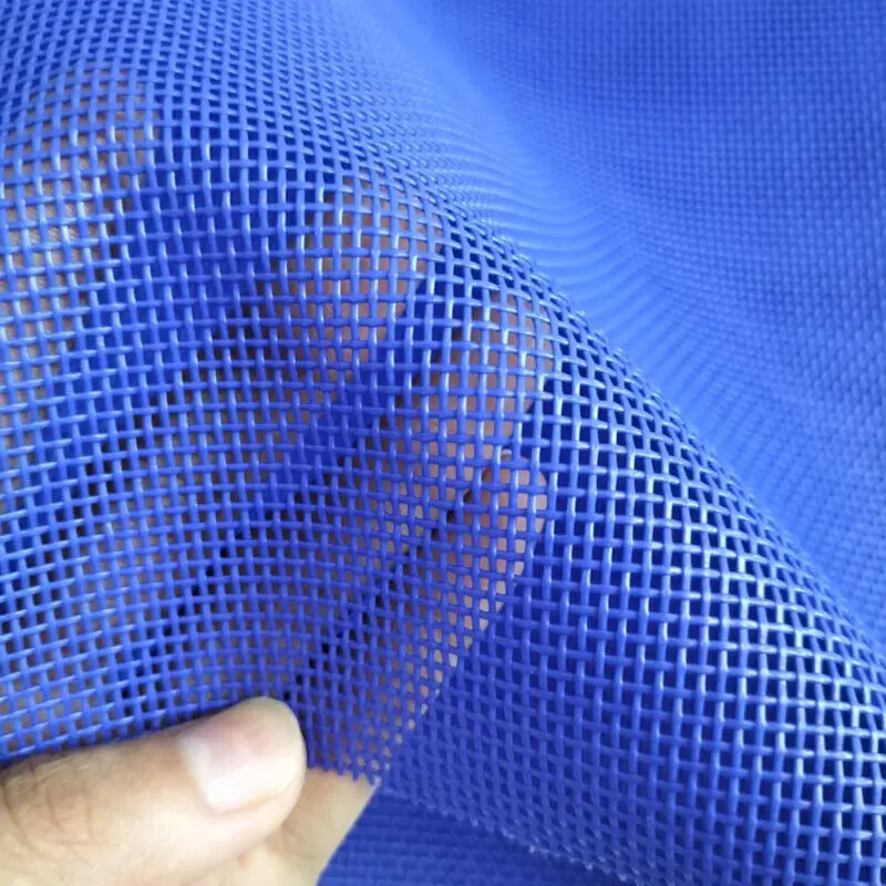 Teslin Mesh Fabric, Available In Multiple Colors, PVC Waterproof DIY Material For Net Bag, Office and Outdoor Beach Chair Fabric